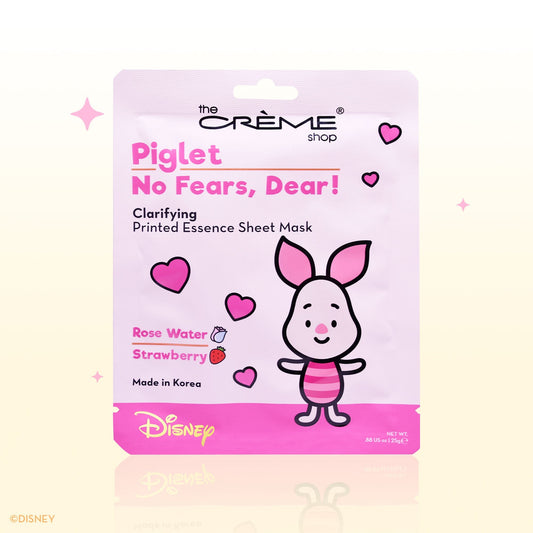 NO FEARS, DEAR! Piglet Printed Essence Sheet Mask Sheet Mask The Crème Shop x Disney 