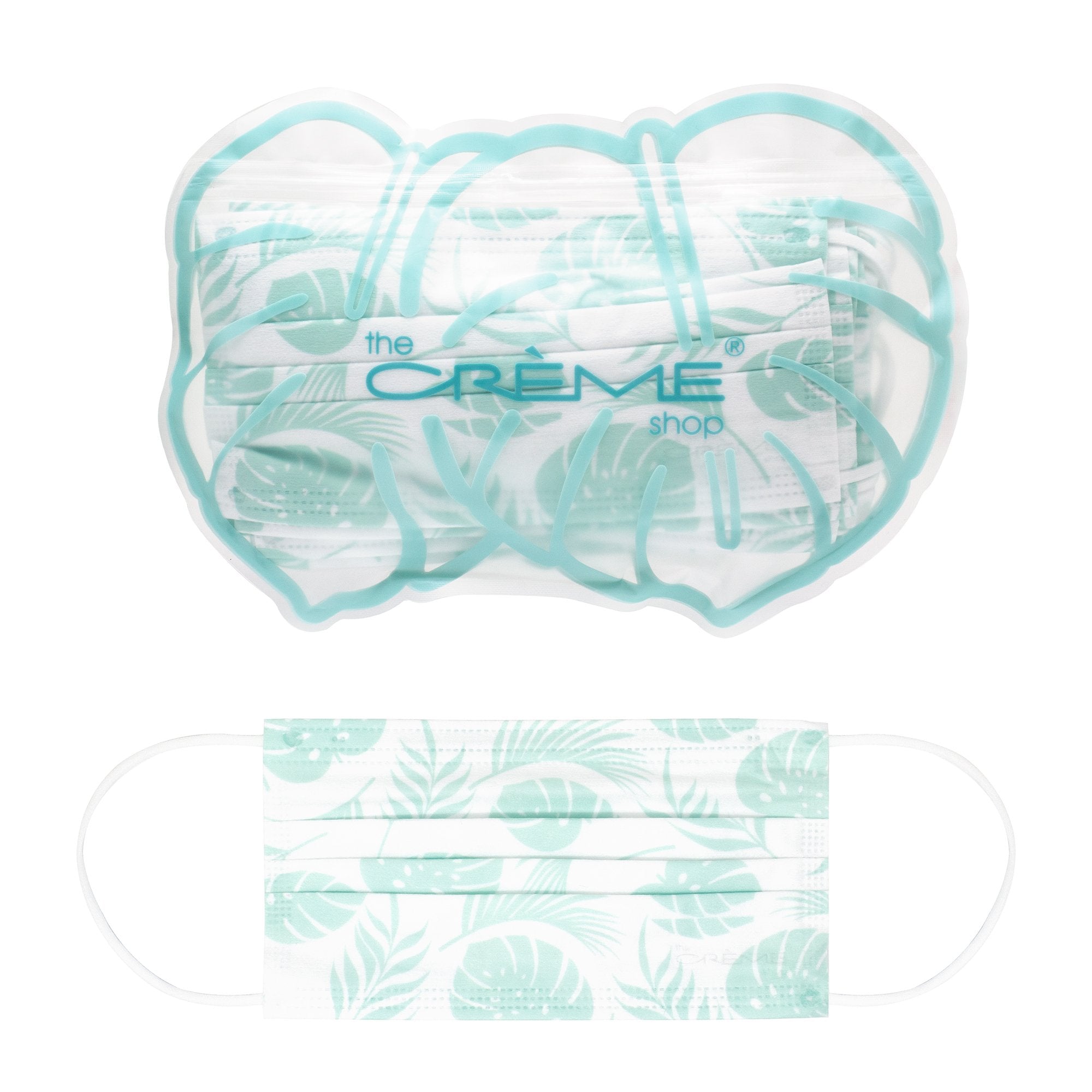 3-Ply Protective Face Mask - Leaf Me Alone (Disposable) - The Crème Shop