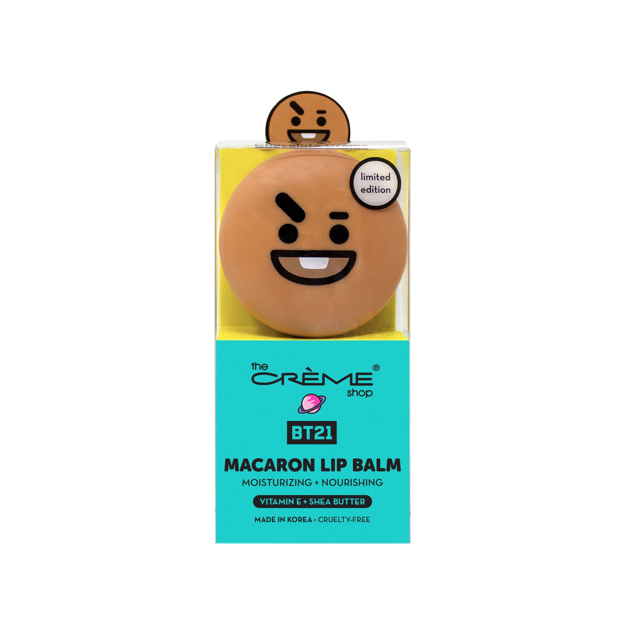 SHOOKY Macaron Lip Balm - Chocolate Crème Lip Balms The Crème Shop x BT21 