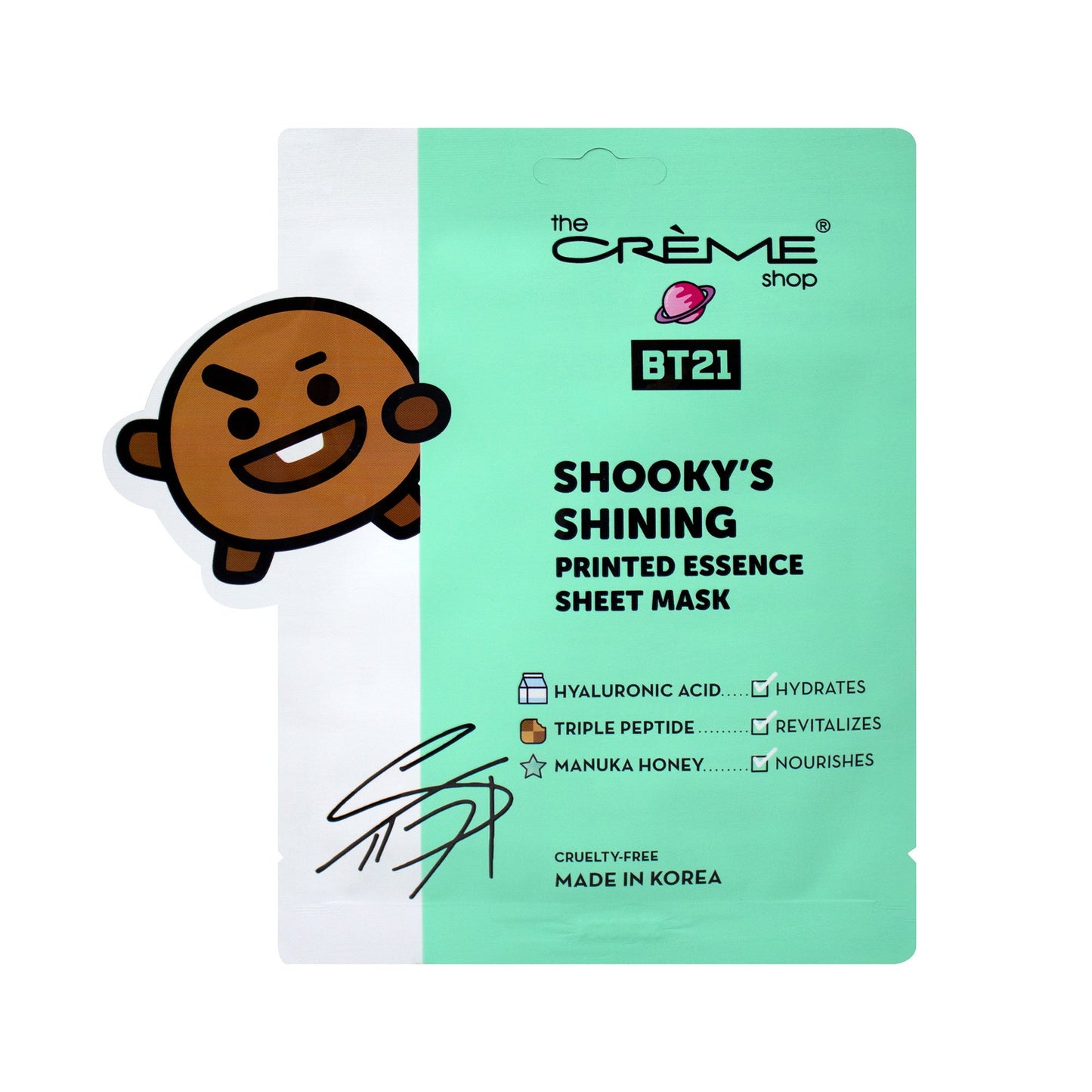 The Crème Shop | BT21: Complete Printed Essence Sheet Mask Collection ($64 Value) Bundles The Crème Shop x BT21 