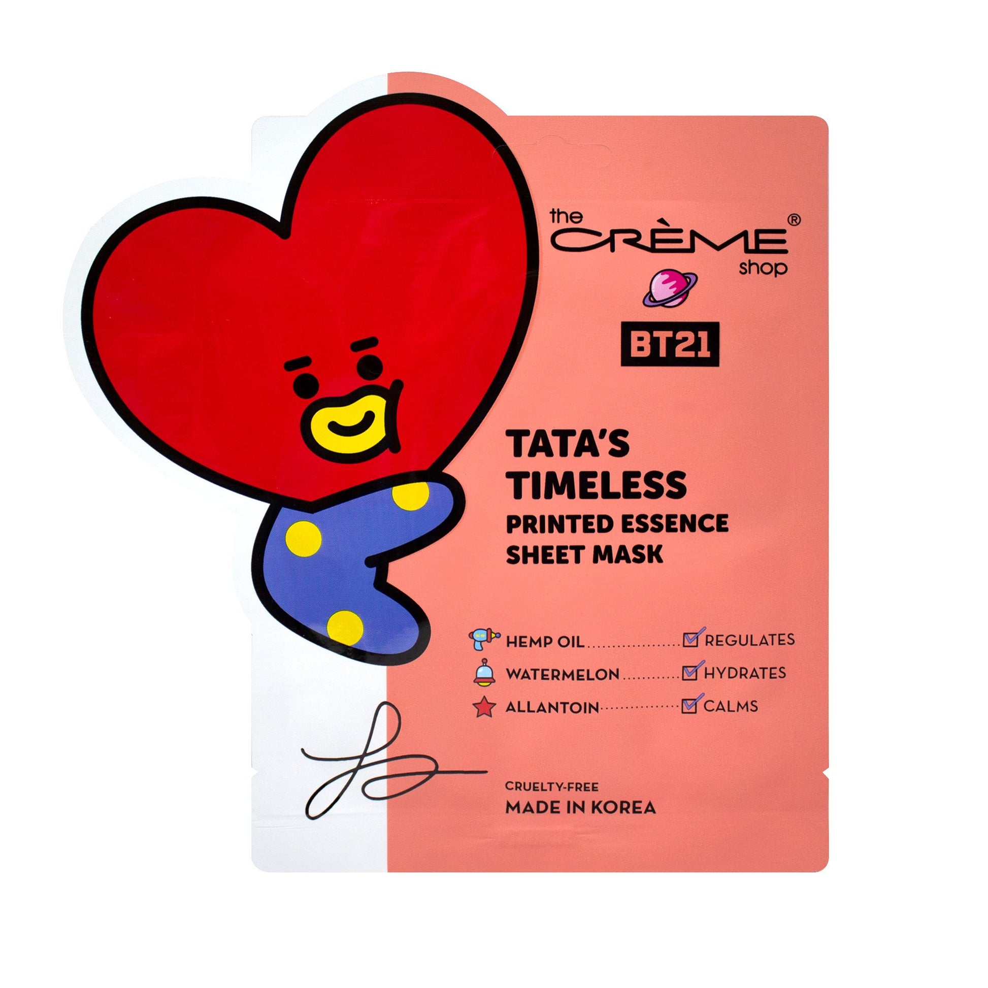 The Crème Shop | BT21: Complete Printed Essence Sheet Mask Collection ($64 Value) Bundles The Crème Shop x BT21 