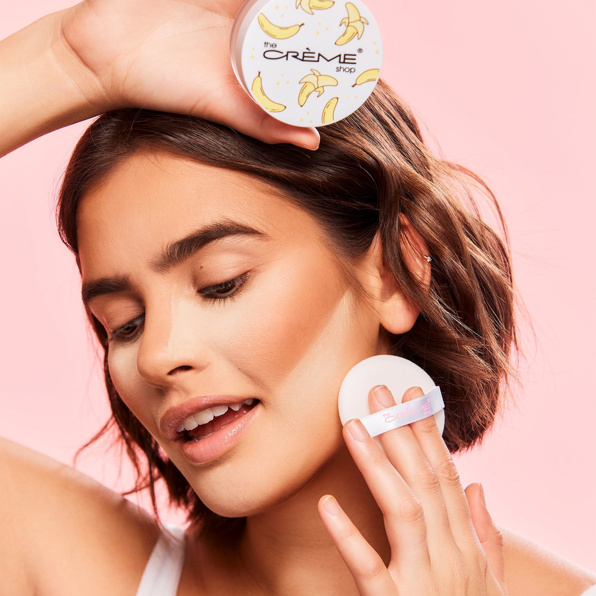 GO BANANAS! Brightening Banana Powder Setting Powder The Crème Shop 
