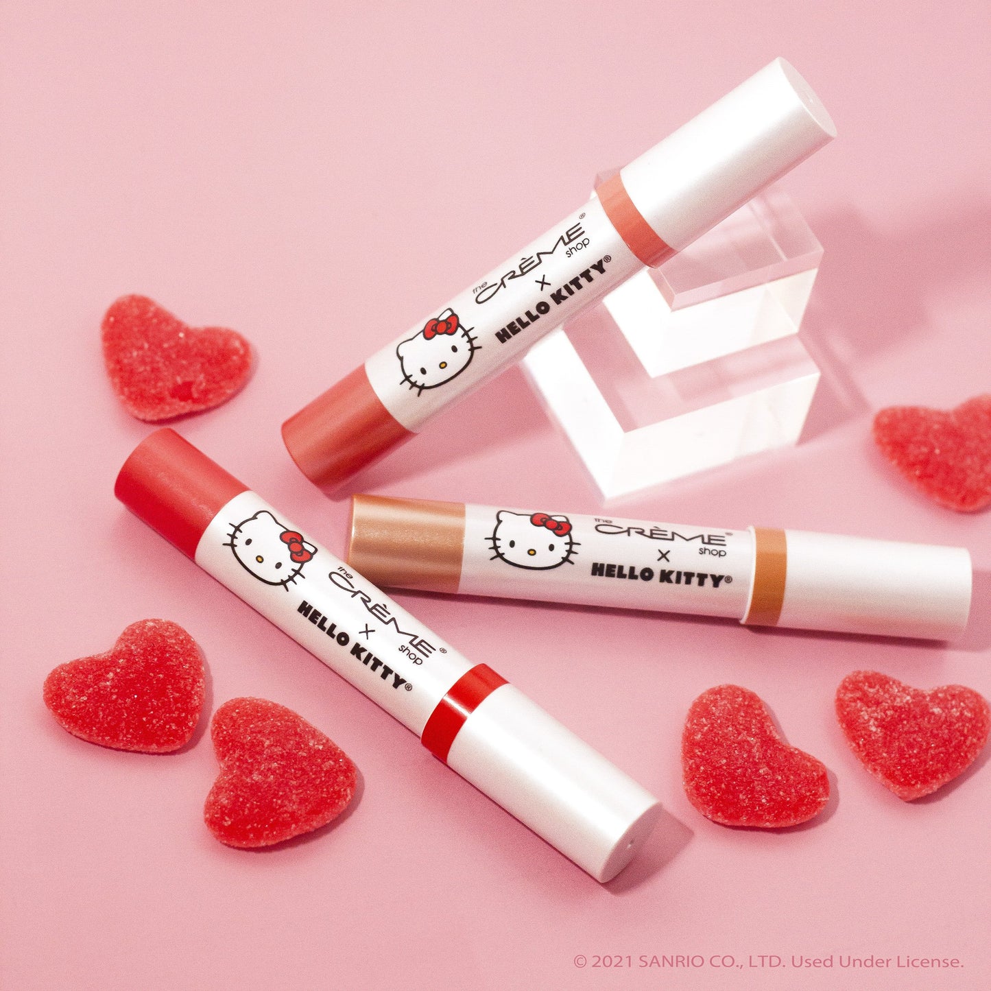 “HELLO LIPPY” Moisturizing Tinted Lip Balm | Birthday Babe Lip Balms The Crème Shop x Sanrio 