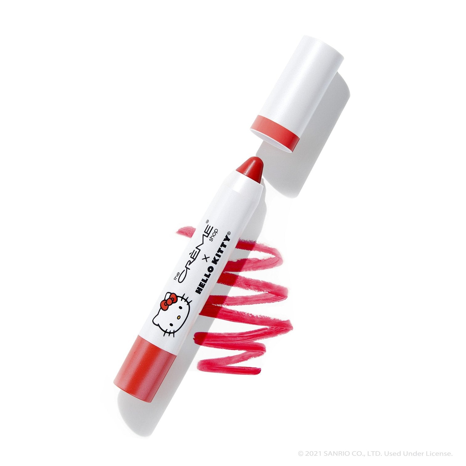 “HELLO LIPPY” Moisturizing Tinted Lip Balm | Strawberry Sweetheart Lip Balms The Crème Shop x Sanrio Strawberry Sweetheart 