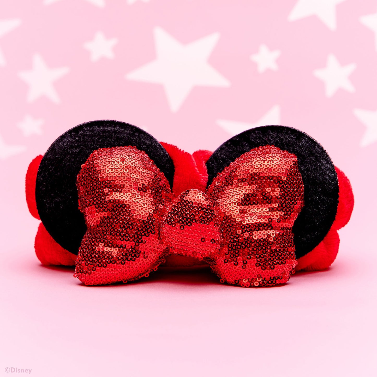 The Crème Shop | Disney: 3D Teddy Headyband™ In "Ruby Glitz" Headbands The Crème Shop x Disney 
