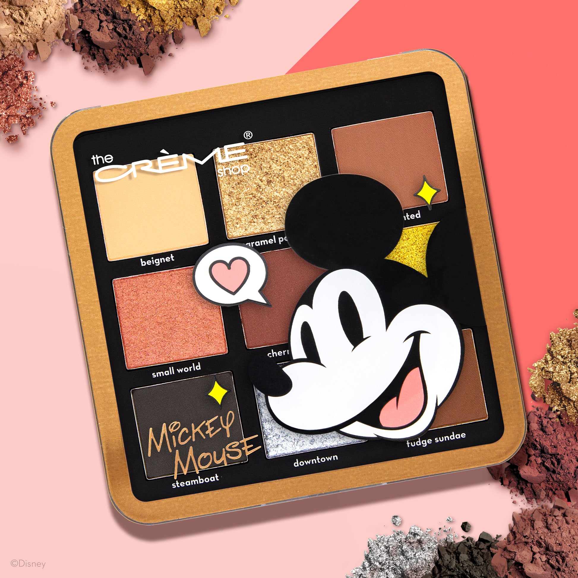 The Crème Shop | Disney: Around the World Eyeshadow Palette (Mickey Mouse) Eyeshadow Palette The Crème Shop x Disney 