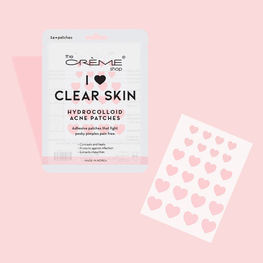 I ❤ Clear Skin - Hydrocolloid Acne Patches ️ Hydrocolloid Acne Patches - The Crème Shop 