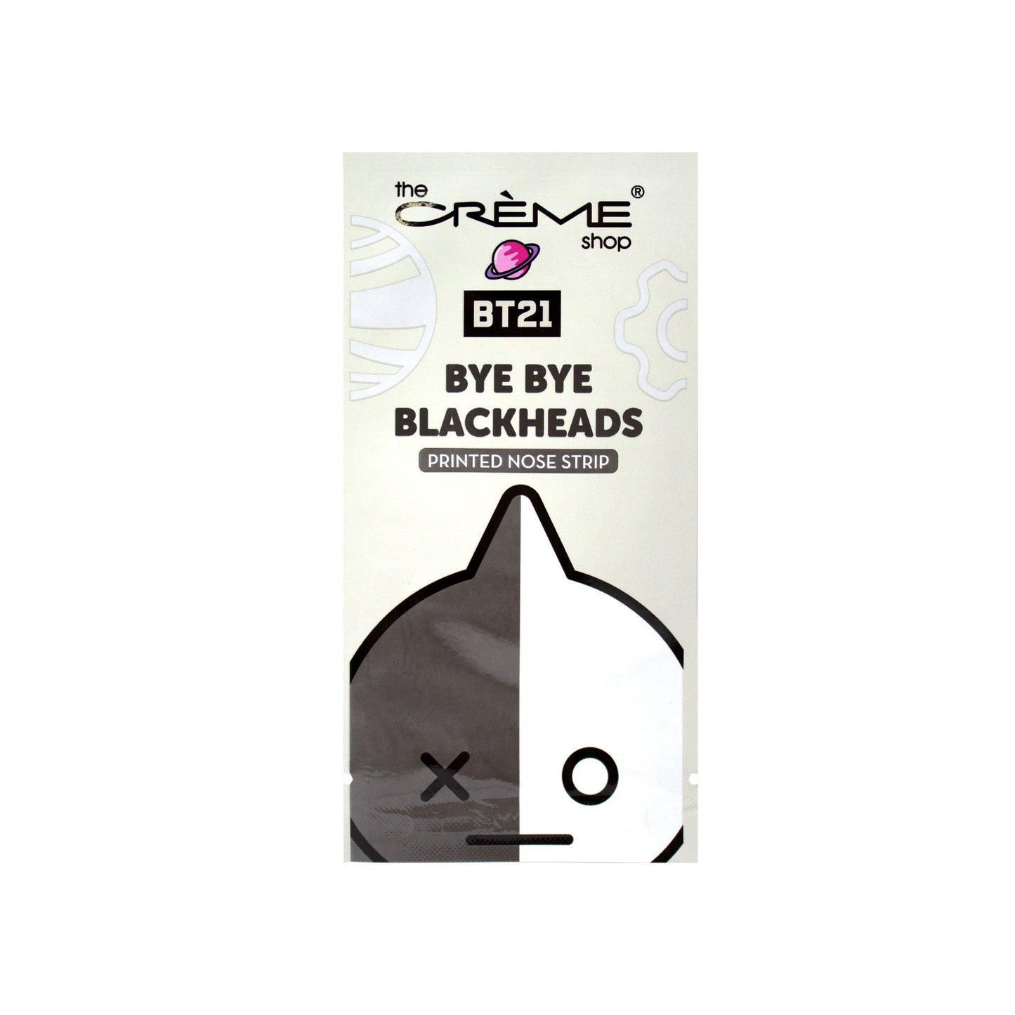 The Crème Shop | BT21: Bye Bye Blackheads - Printed Nose Strips (Set of 8) Blackheads Removers The Crème Shop x BT21 