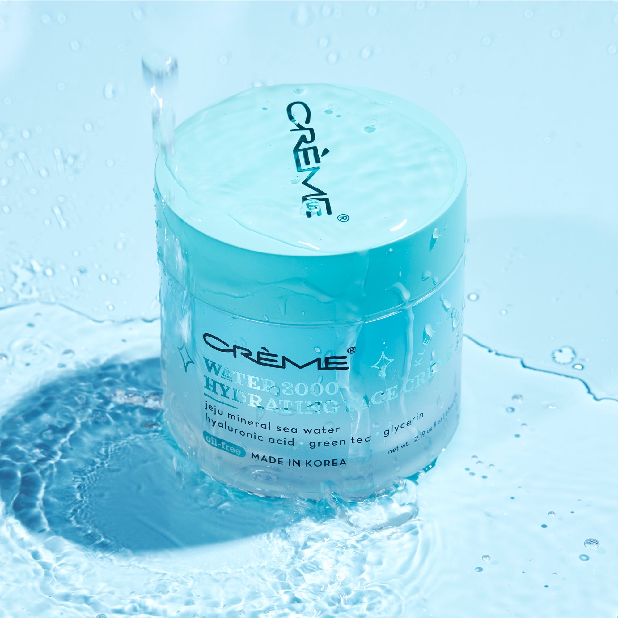 Water 3000 Hydrating Face Crème - Klean Beauty™ Facial Moisturizers The Crème Shop 