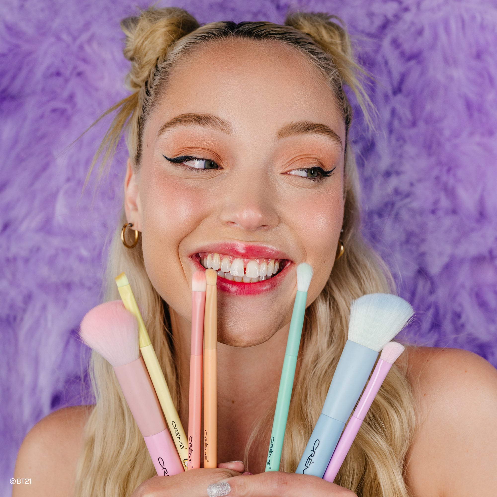 BT21 BABY The Perfect Blend Brush Collection Set of 7 The Crème Shop