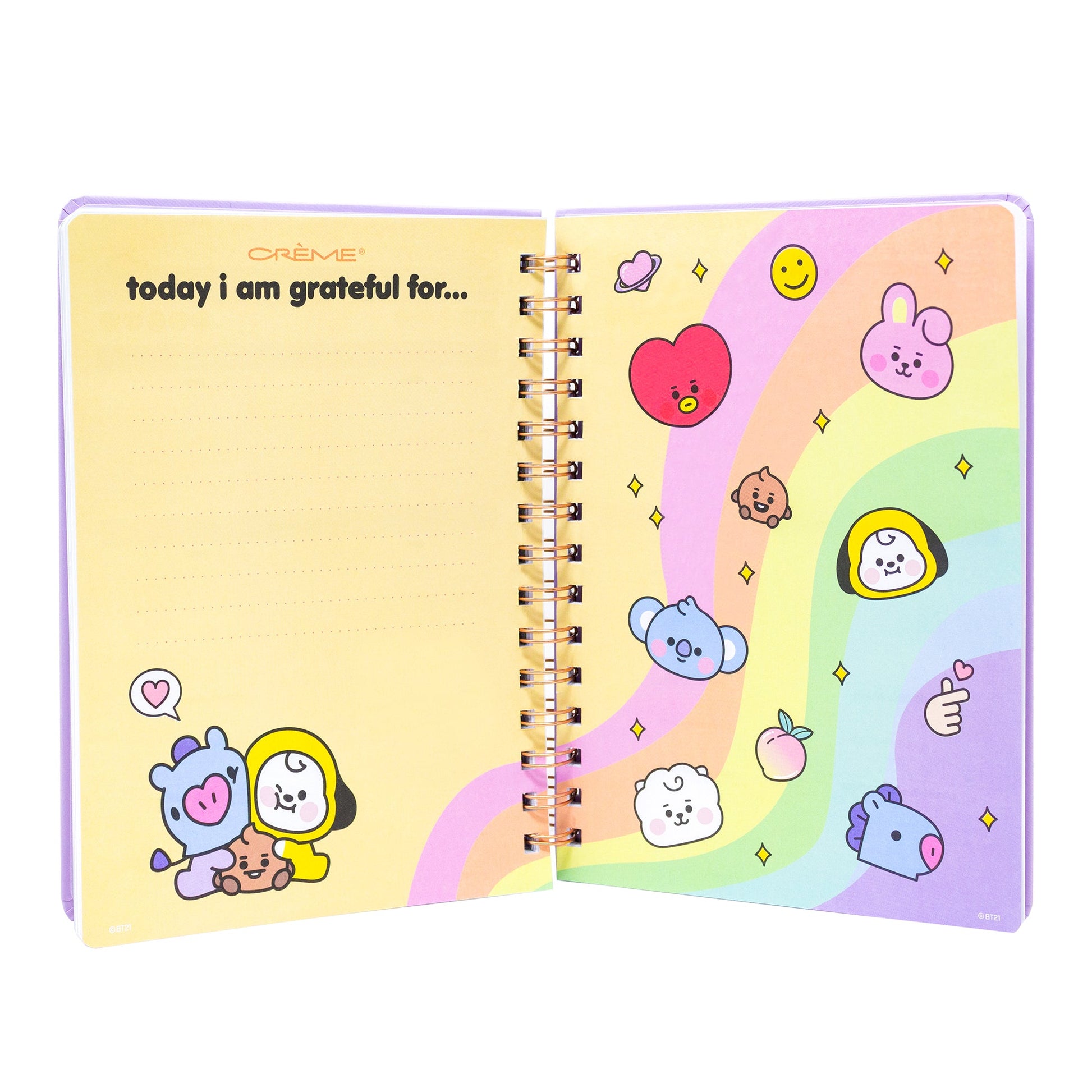 BT21 Baby Skincare Diary Diary The Crème Shop x BT21 BABY 