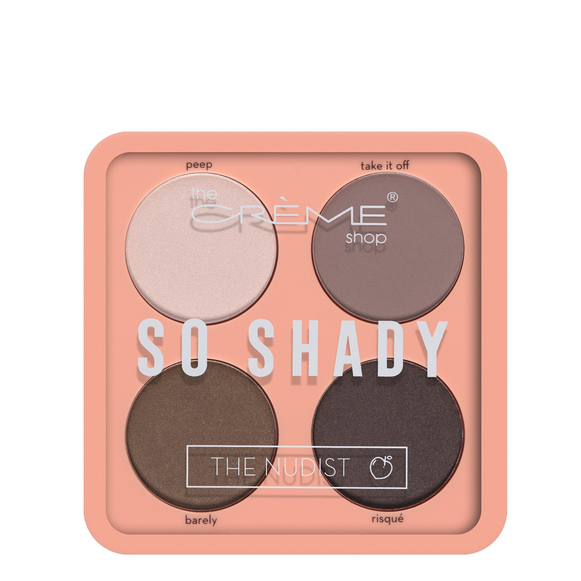 "So Shady" Eyeshadow Palette The Nudist - The Crème Shop