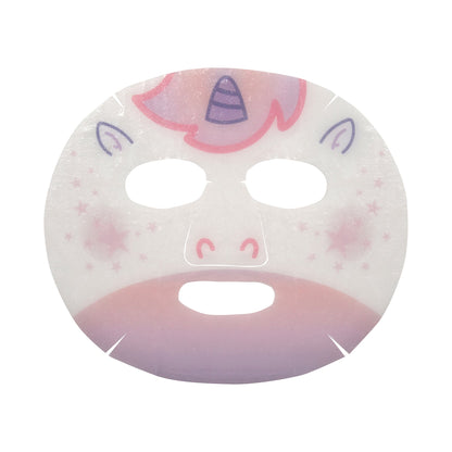 Glow Up, Skin! Animated Unicorn Face Mask - Shimmery Rainbow Pearl - The Crème Shop