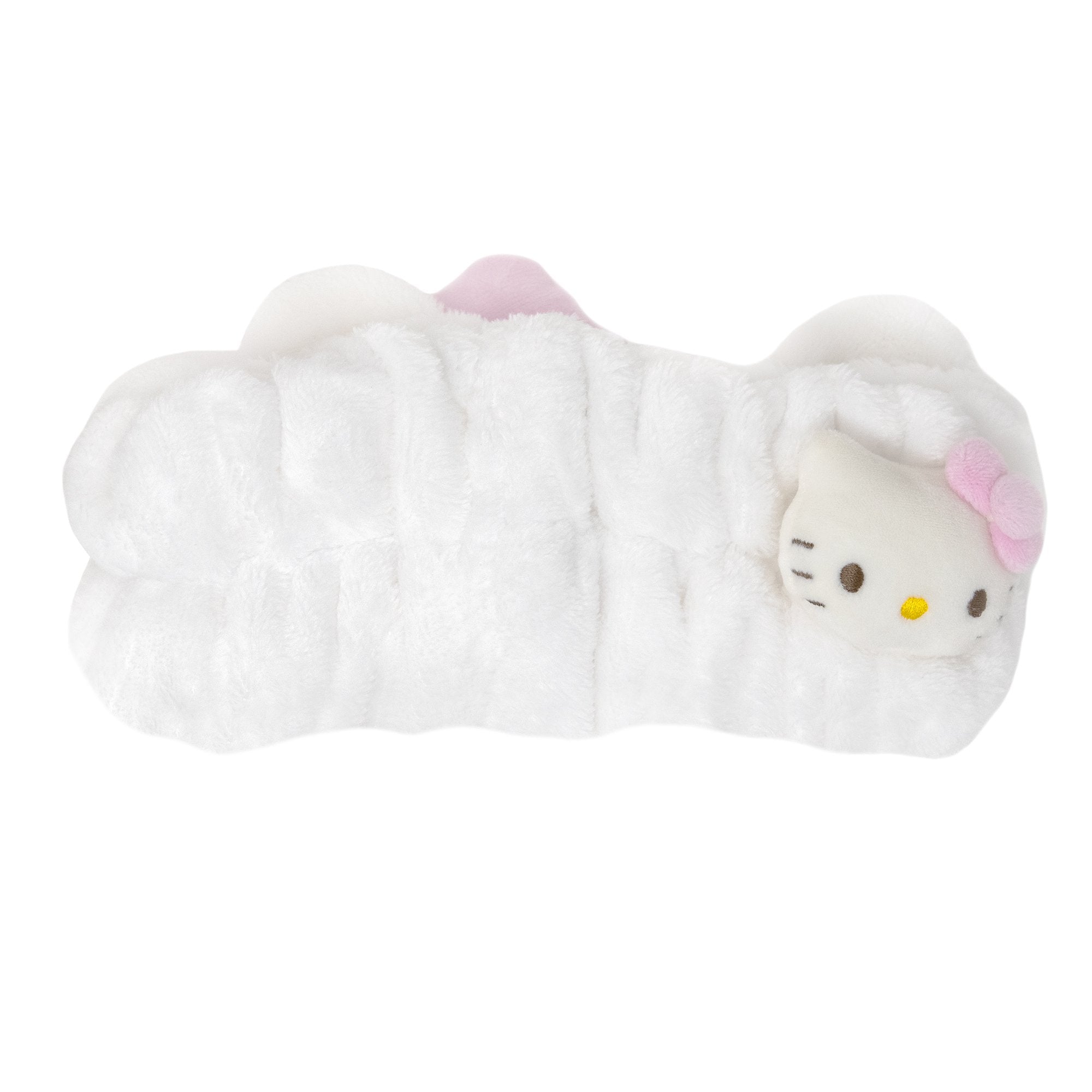 Hello Kitty Plush Spa Headband with Pink Bow — The Crème Shop