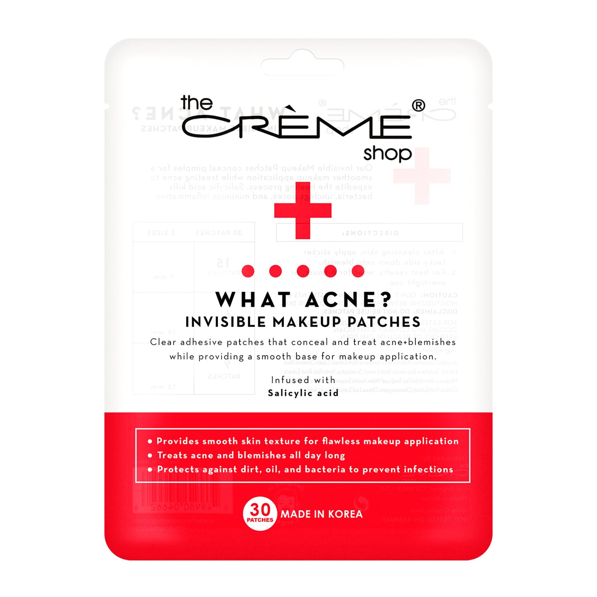 What Acne? - Invisible Makeup Patches - The Crème Shop