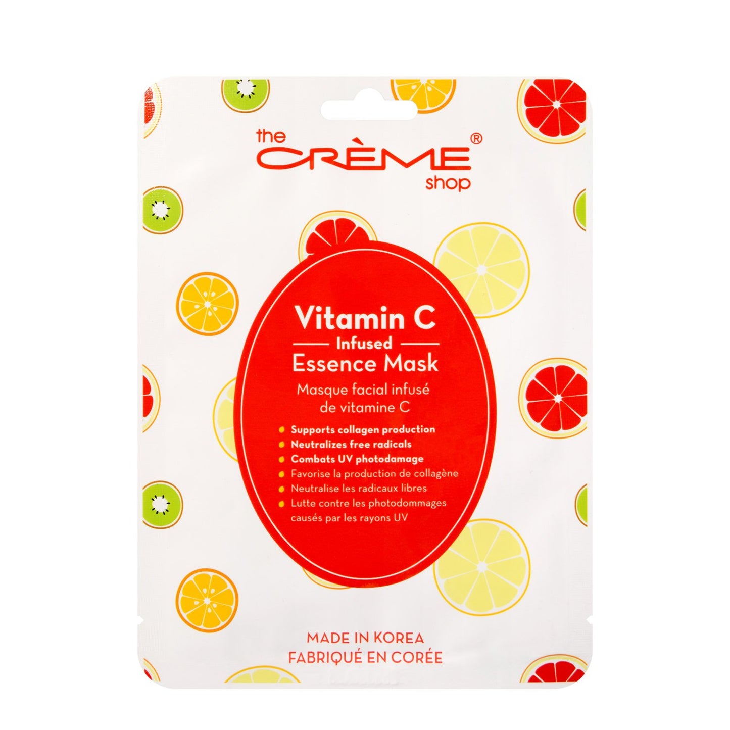 Vitamin C Infused Face Mask - The Crème Shop