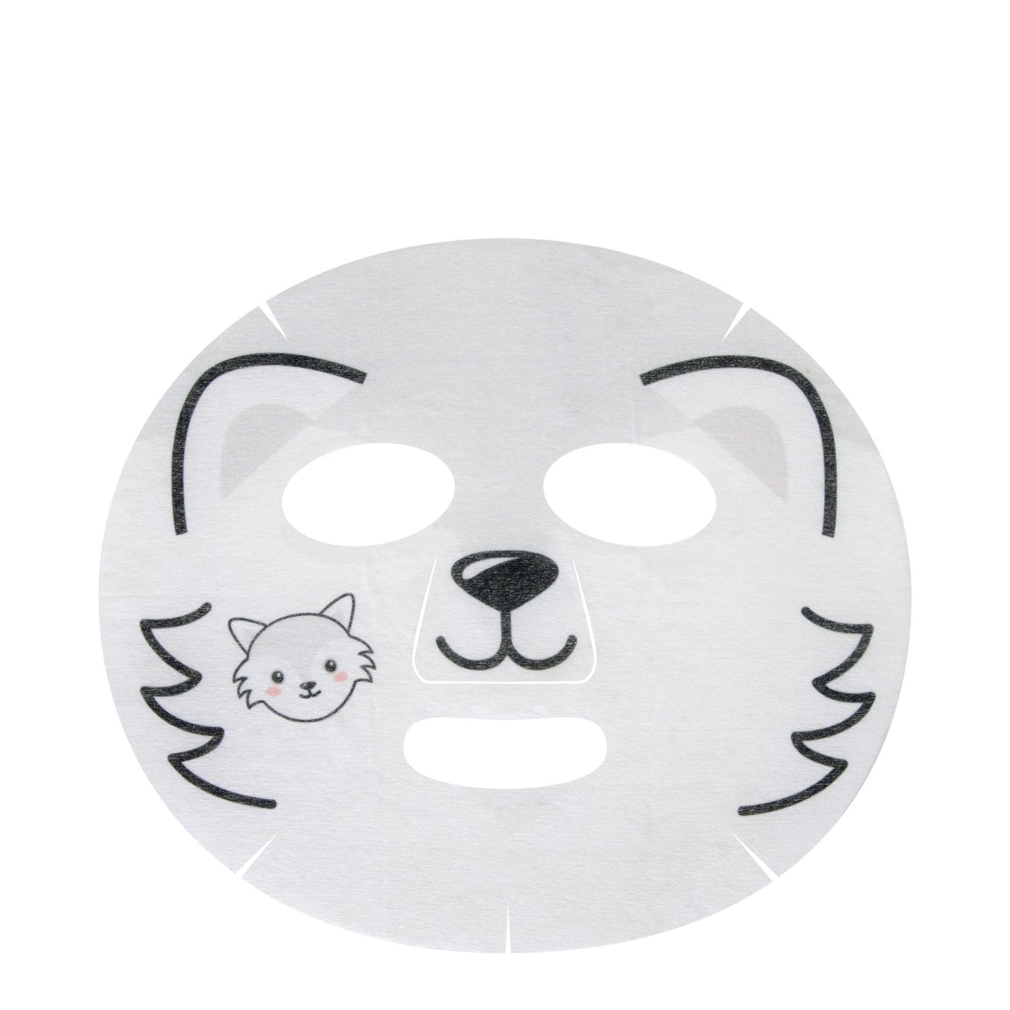 Chill Out, Skin! Animated Arctic Fox Face Mask - Hydrating & Cooling Glacial Water - The Crème Shop