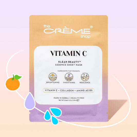 VITAMIN C Klean Beauty™️ Essence Sheet Mask Sheet masks The Crème Shop Single 