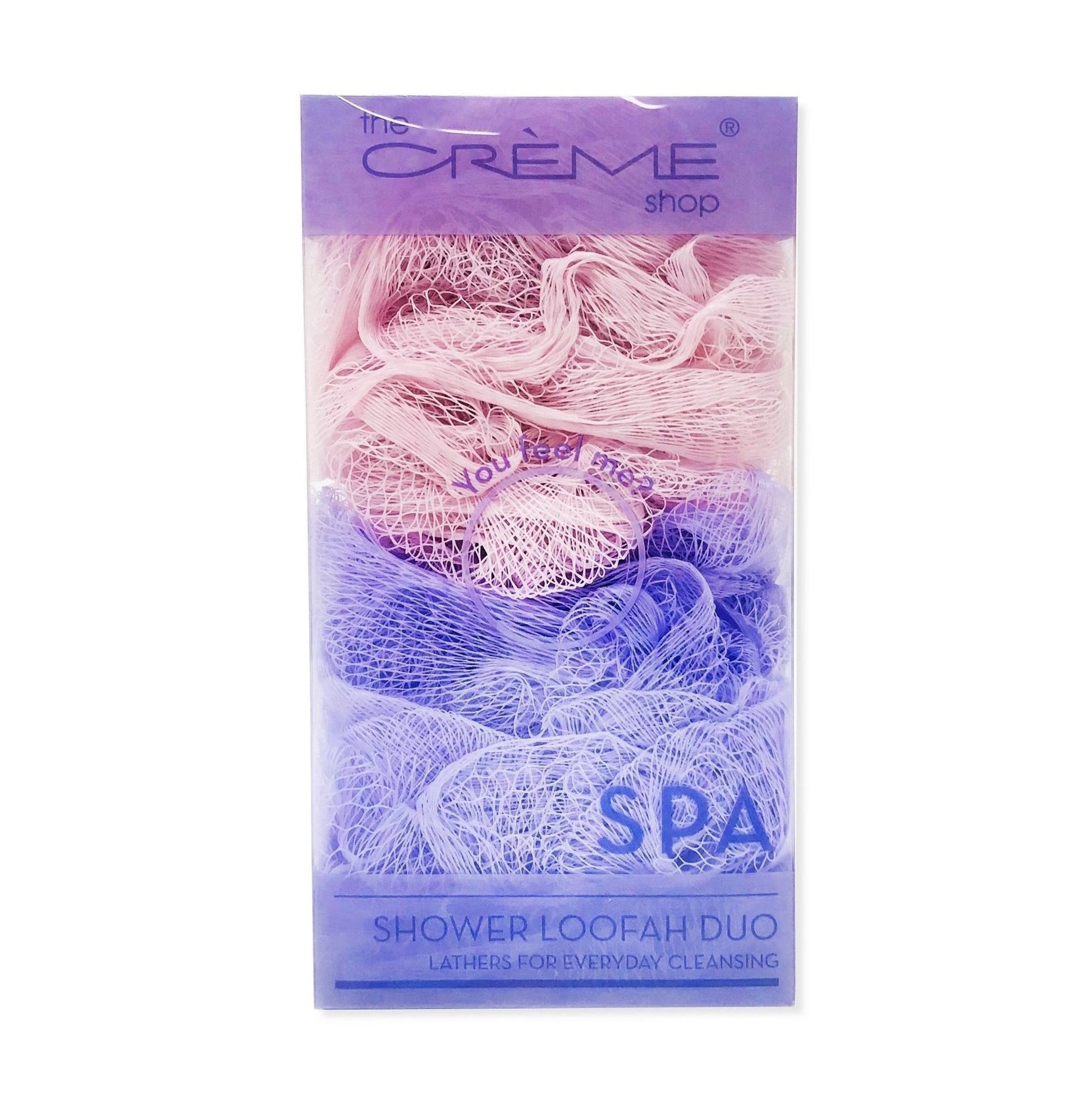 Shower Loofah Duo - The Crème Shop