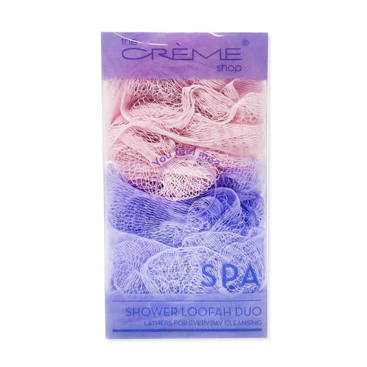 Shower Loofah Duo - The Crème Shop