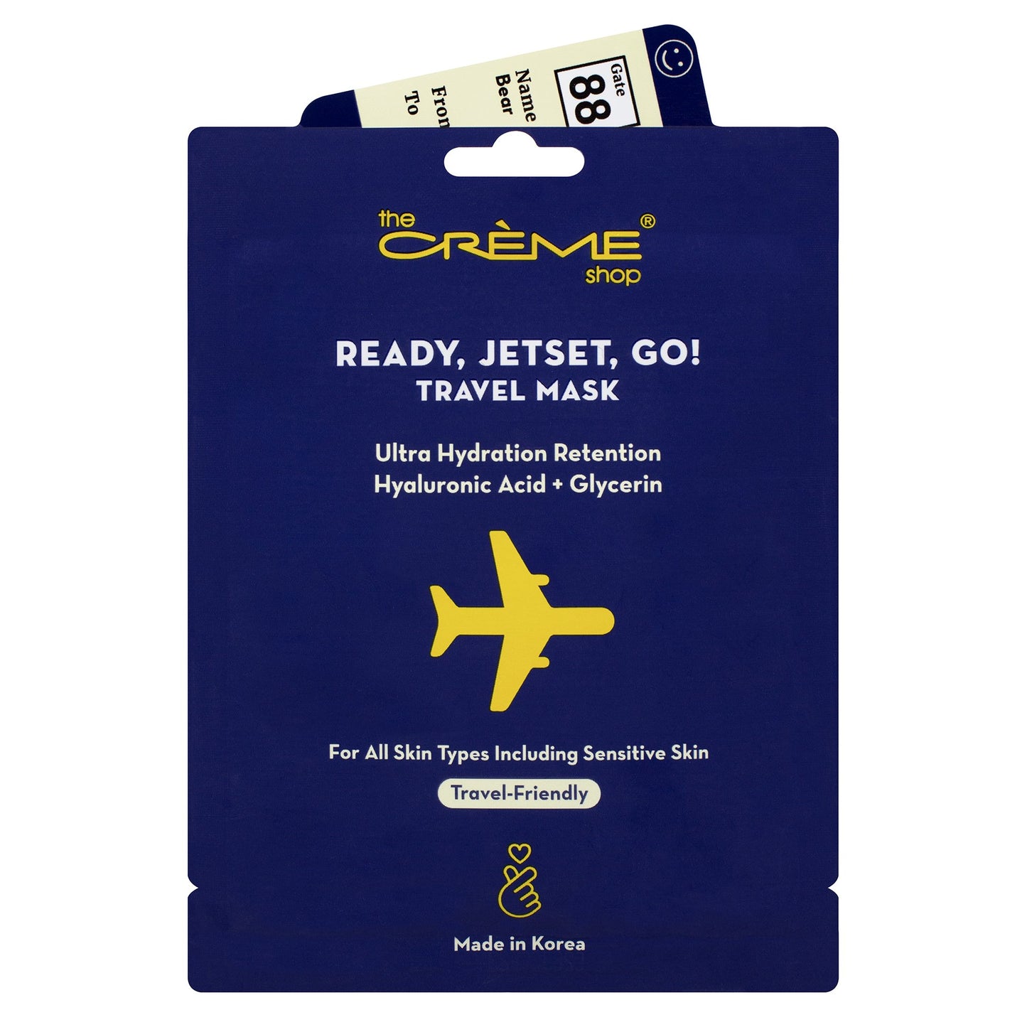Ready, Jetset, Go! Travel Mask - The Crème Shop