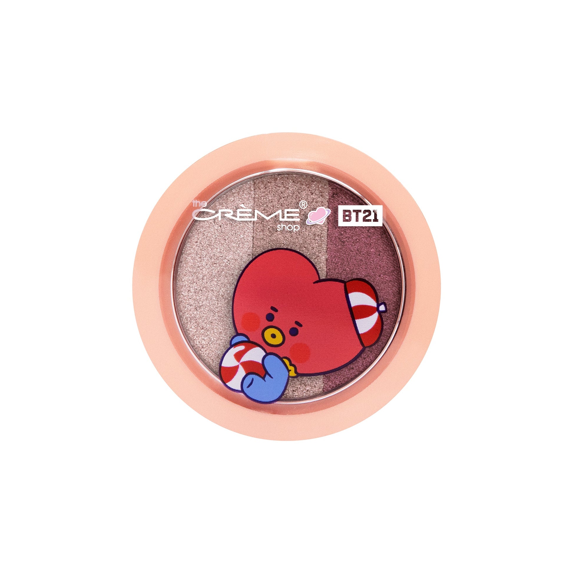 TATA Ultra-Pigmented Eyeshadow Trio - Licorice Twist Eyeshadow Trio The Crème Shop x BT21 BABY 