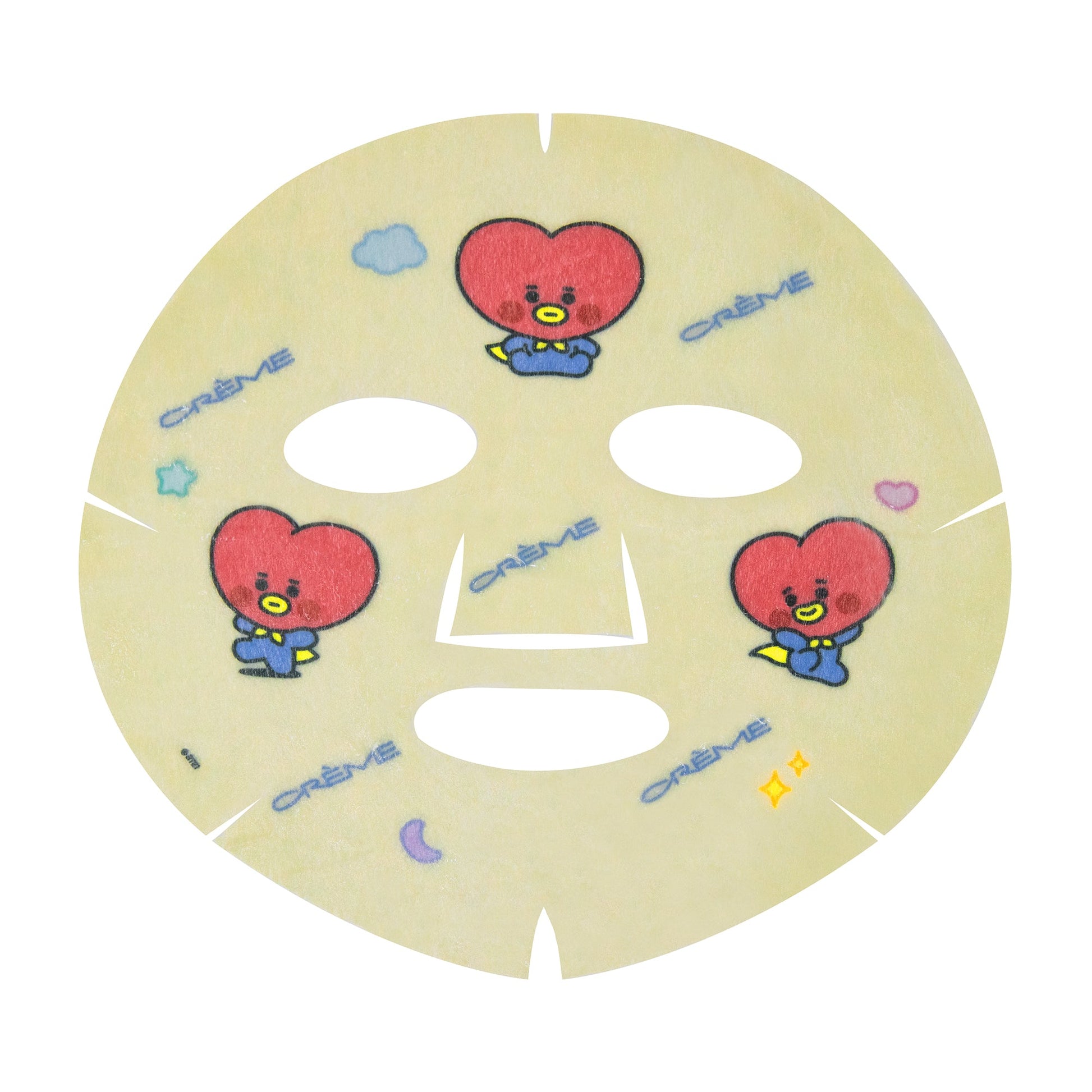 YOUTHFUL Like Baby TATA Printed Essence Sheet Mask (Allantoin, Milk Thistle, Strawberry Extract) Sheet masks The Crème Shop x BT21 BABY 